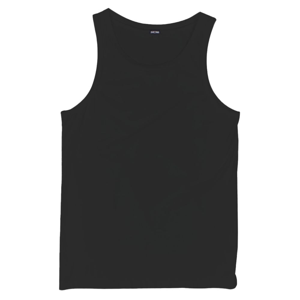 Мужская майка черная HOM SUPREME COTTON Tanktop 401332_400004