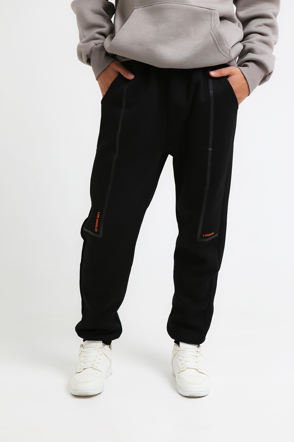 Брюки трикотаж. кэжл. с начесом д/м Beneti (T) 7326