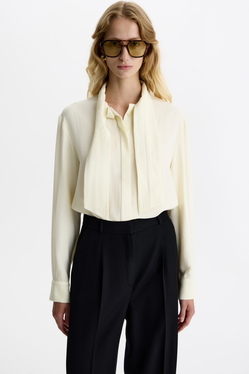 Блуза из итальянской шерсти