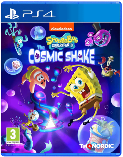 Игра SpongeBob SquarePants: The Cosmic Shake (Губка Боб) (Русская версия) для PlayStation 4