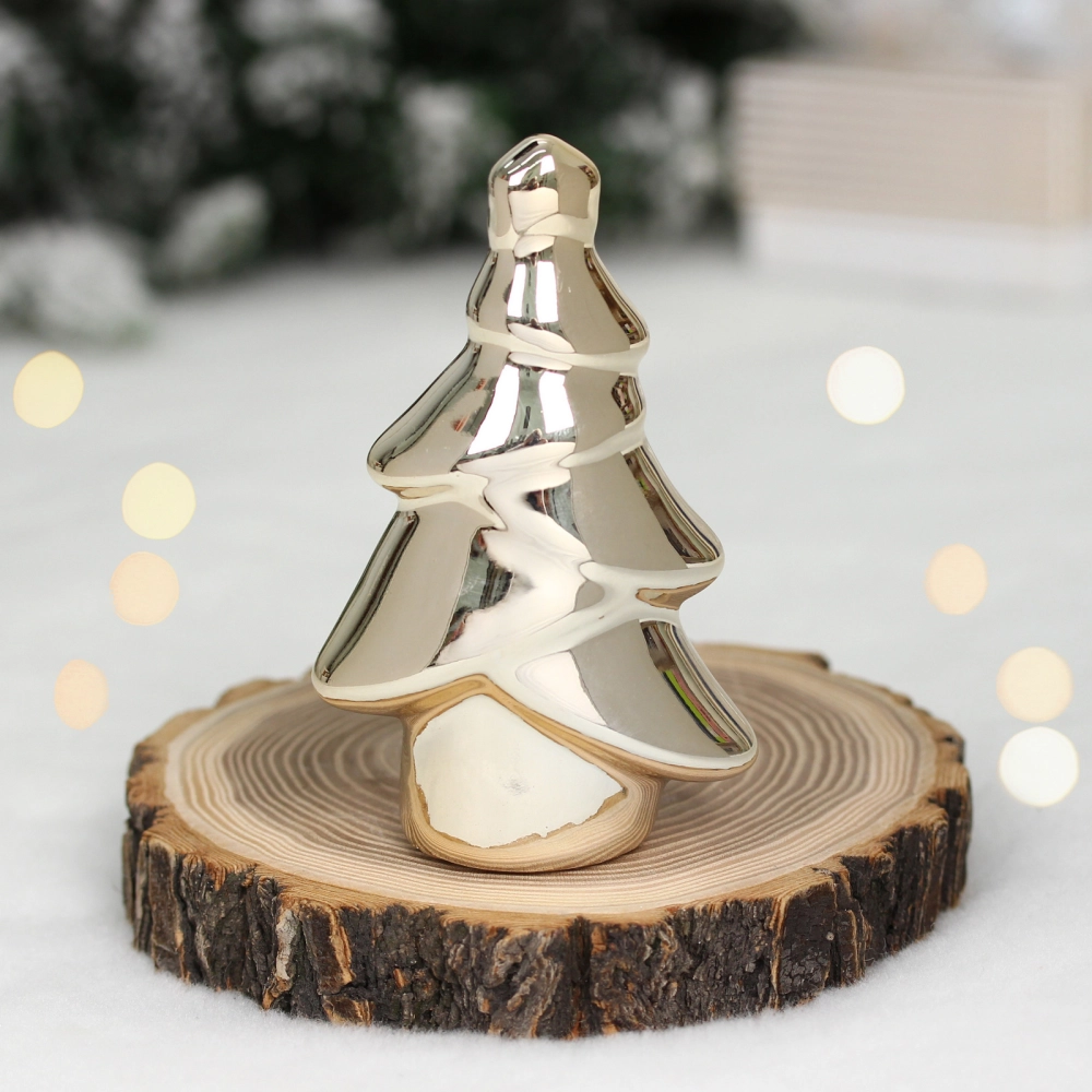 Украшение новогоднее GLOSS «Милая елочка» 7*10.5*3.5 см, Золото