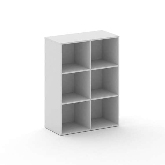 Стеллаж широкий средний CRU.ST-200 Белый Бриллиант UM 896*442*1202