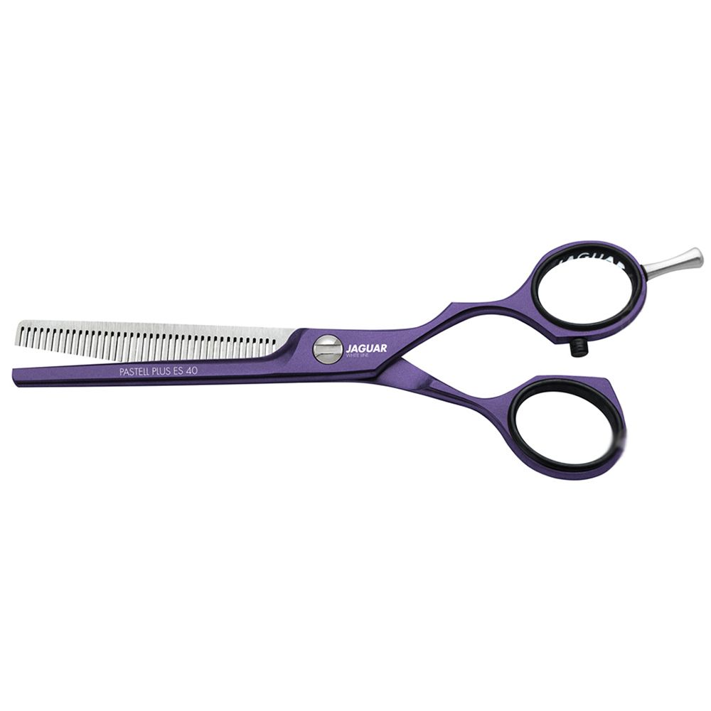 Ножницы филировочные Jaguar White Line Pastell Plus Offset Viola 40 5.5"