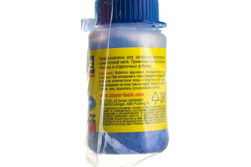 Синяя краска для разметочных шнуров 50 г STAYER 0640-1_z01