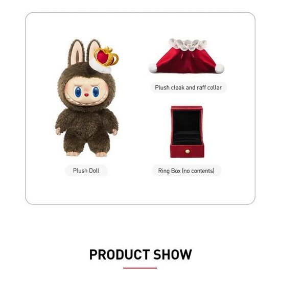 Коллекционная фигурка POPMART THE MONSTERS Let's Checkmate Series-Vinyl Plush Doll