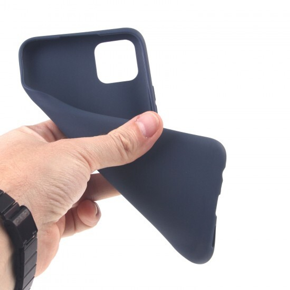 Чехол для Realme C11, ТПУ, 011010 Темно-синий