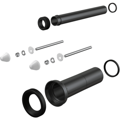 Комплект принадлежностей к унитазу с удлиненными деталями для людей с ограниченной физической активностью AlcaPlast M9000