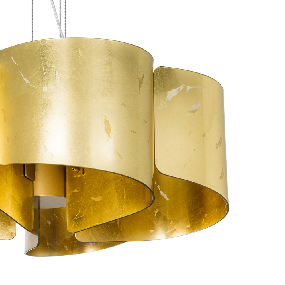 811152 Подвес PITTORE 5х40W E27 ЗОЛОТО