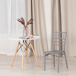 Стул CHAVARI (mod. 101) пластик, 40 х 49 х 88 см, Grey (Cерый) 09