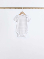 Боди с коротким рукавом для малышей Next K79-886, 7 шт., Белый