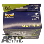 Автолампа H4 24V 75/70W P43t Маяк  +60% Gold  84430G+60 (к-т)
