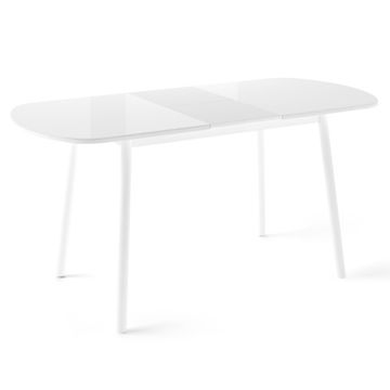 Стол раздвижной Leset Мидел Белый