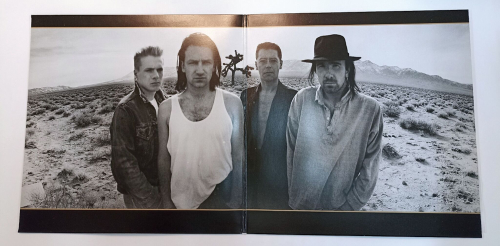 Винтажная виниловая пластинка LP U2 The Joshua Tree (Japan 1987) (No sticker)