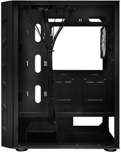Корпус для компьютера 1STPLAYER FIREBASE XP Black / ATX / 4x120mm LED fans / XP-BK-4F1