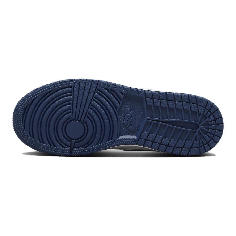 Jordan Air Jordan 1 Low top Basketball Shoes Gray Blue Unisex