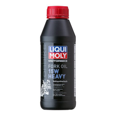 Liqui Moly, fork oil 15W heavy. 500cc