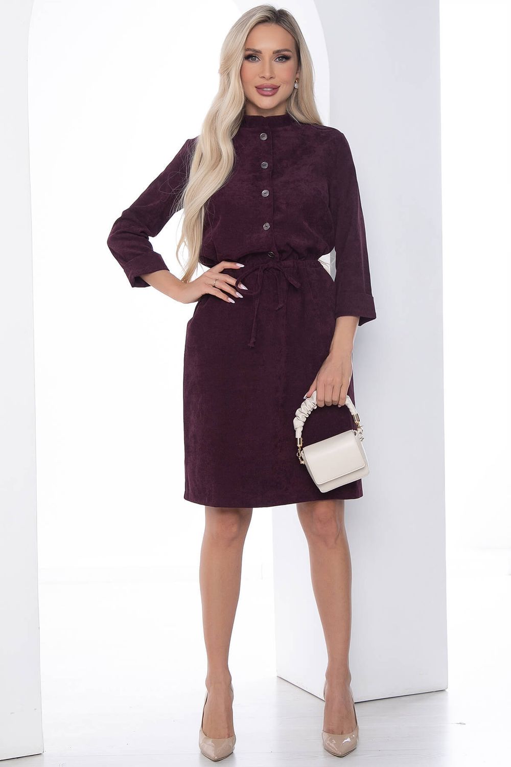 Платье Сафари (бордо) П0783 LT Collection