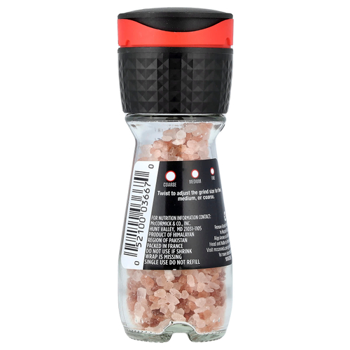 McCormick, розовая гималайская соль, в мельнице, 70 г (2,5 унции)