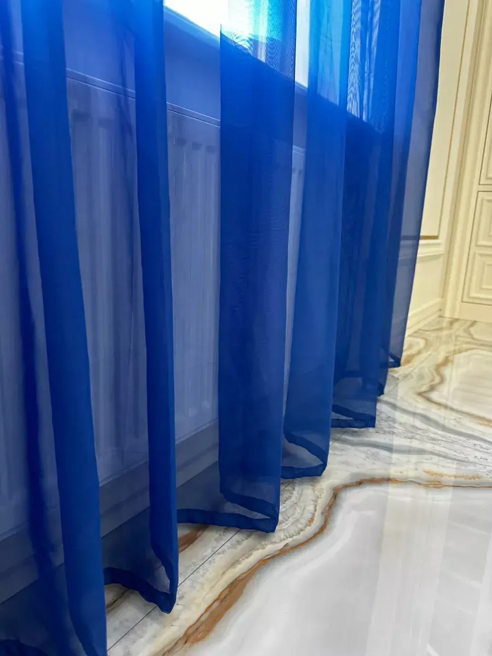 Тюль вуаль 240 х 150см 2шт