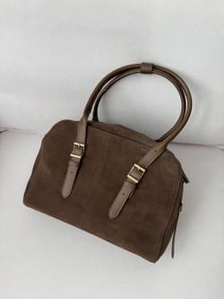 Сумка из натуральной замши