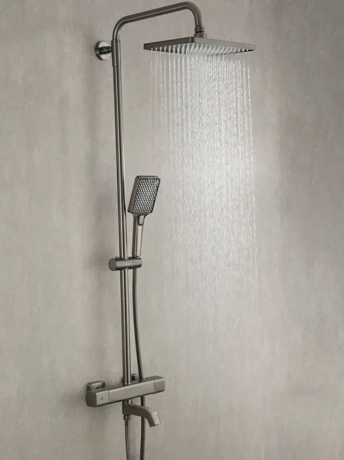 Душевая стойка с термостатом и тропическим душем G2491-9