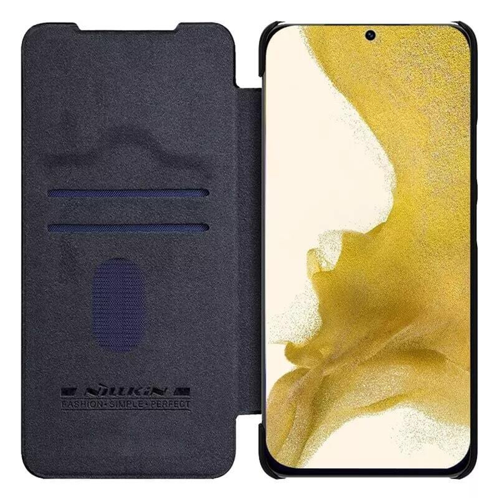 Кожаный чехол-книжка Nillkin Leather Qin Pro для Samsung Galaxy S23