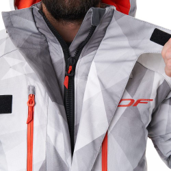 DRAGONFLY Зимняя куртка EXPEDITION Camo - Grey 2024