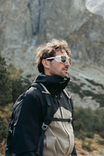 Спортивные очки GOG Nanga / Matt White / Polarized Reflex Silver