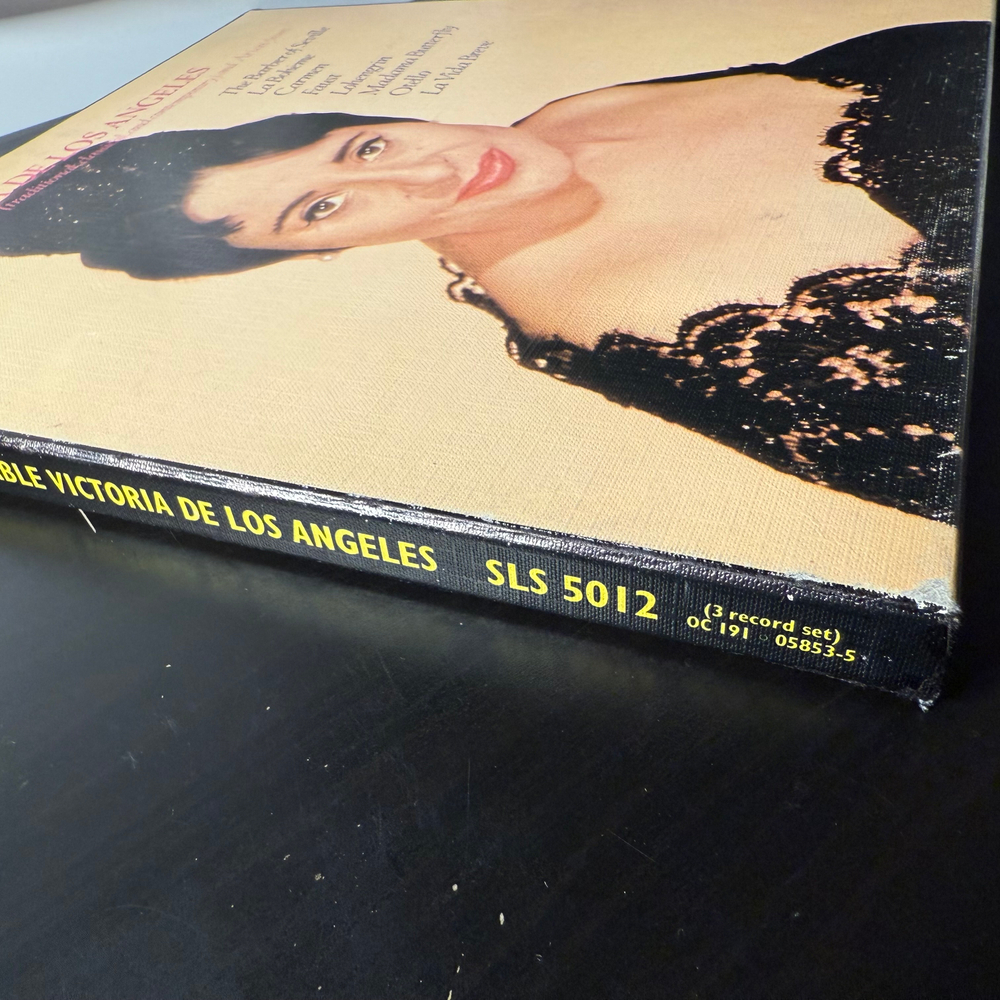 Victoria De Los Angeles ‎– The Incomparable Victoria De Los Angeles 3LP (Англия)
