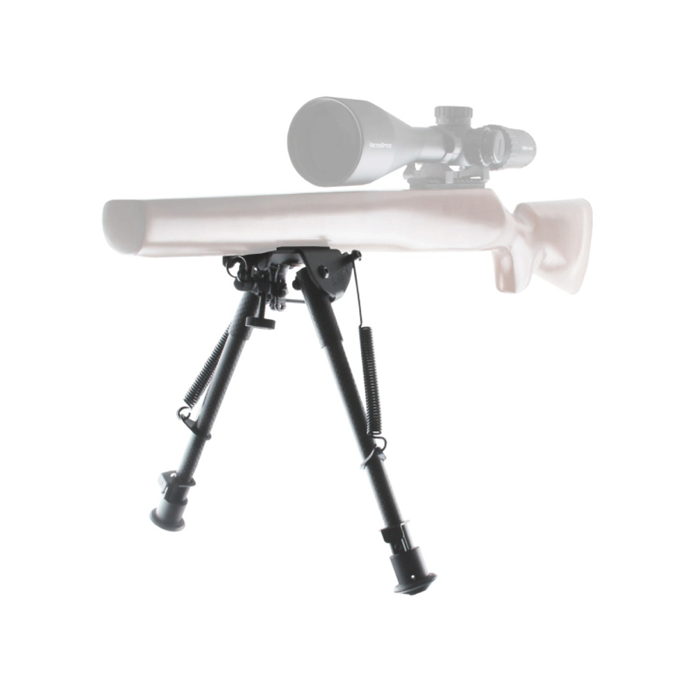 Сошки поворотная пружинная Vector Optics 9-13.5” углепластиковая для установки на антабку
