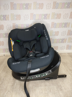 Автокресло детское Indigo E-Tron ISOFIX I-SIZE 0-36 черный