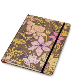 BM-02/4 Блокнот бол. «Весенние цветы» (3D твердая обложка)