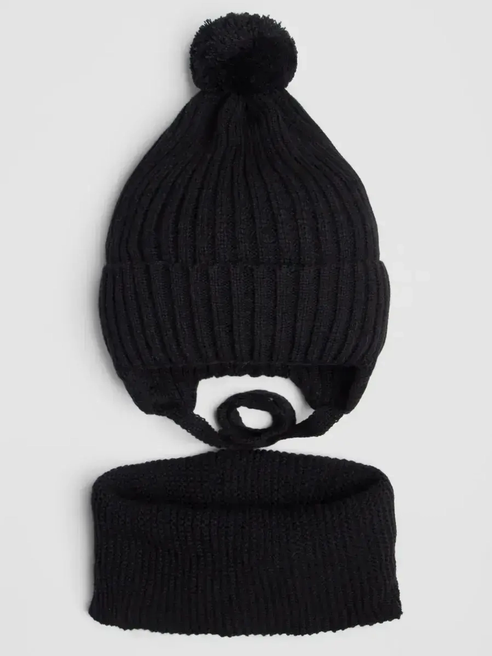 Шапка детская осенняя со снудом