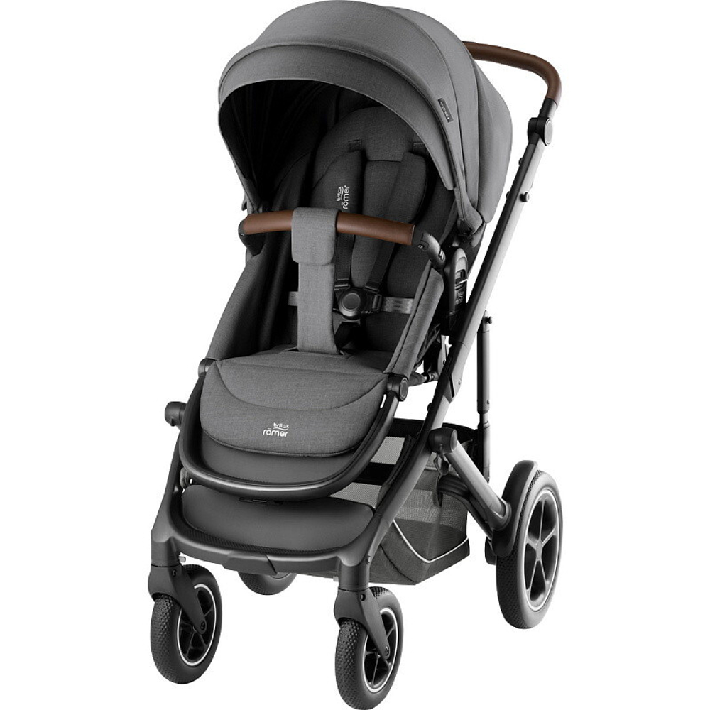 Коляска 3 в 1 Britax Roemer Smile 5Z Style и автокресло Baby-Safe Pro Midnight Grey Mineral Grey