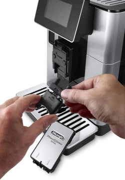 Кофемашина Delonghi Primadonna Soul ECAM610.74.MB 1450Вт черный/серебристый