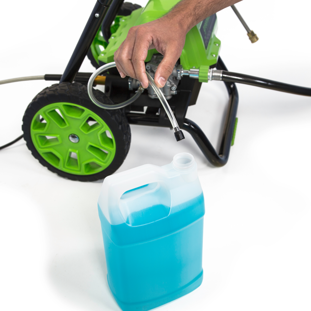 Мойка высокого давления электрическая Greenworks GPW2000 Арт. 5106707, 2000 Вт, 140 бар