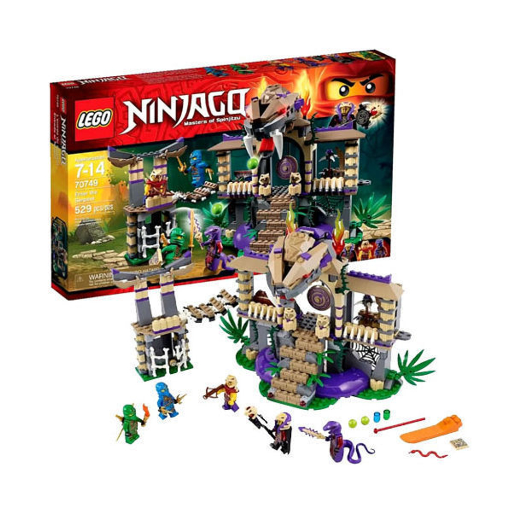LEGO Ninjago: Храм Клана Анакондрай 70749 — Enter the Serpent — Лего Ниндзяго
