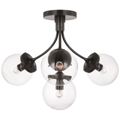 Потолочный светильник Visual Comfort Prescott Medium Semi-Flush Mount (Open Box)