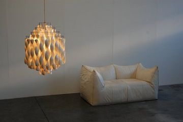 replica Verner Panton  Spiral pendant lamp (white)