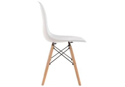 Пластиковый стул Eames PC-015 белый