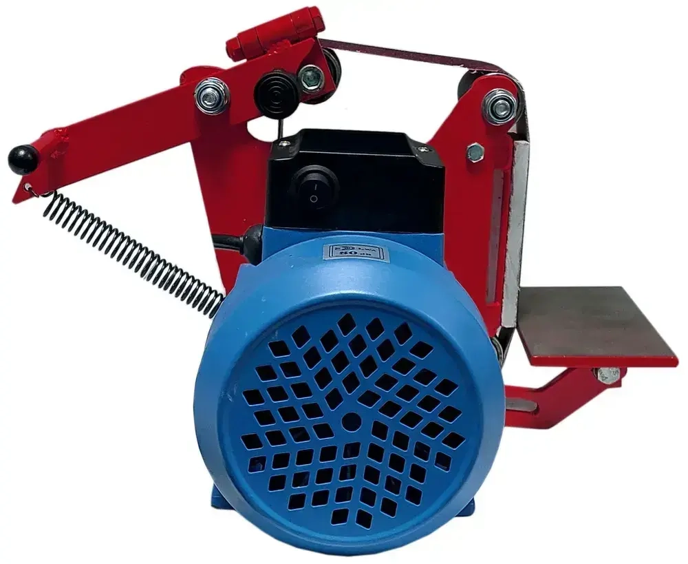 Ленточный шлифовальный станок Гриндер Красный Металлист СШ-34