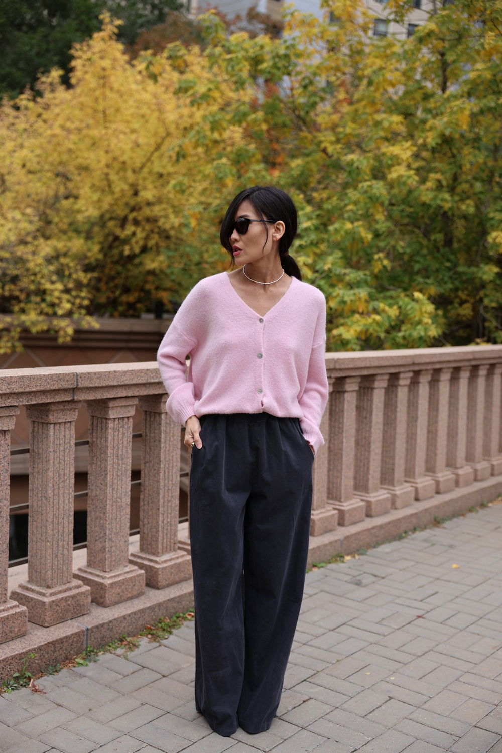 брюки микровельвет