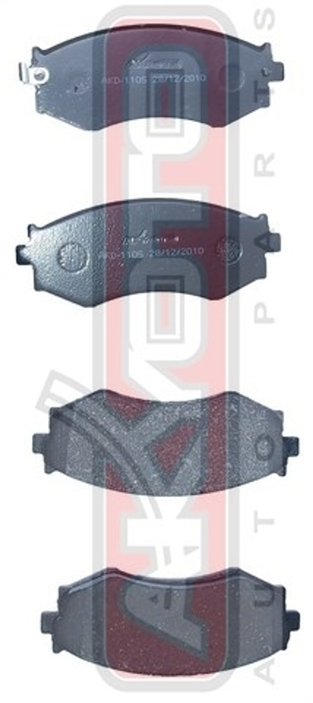 Колодки тормозные дисковые передние AKYOTO AKD1105