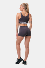 Топ женский Smart Zip Front Sports Bra 578 Каштановый