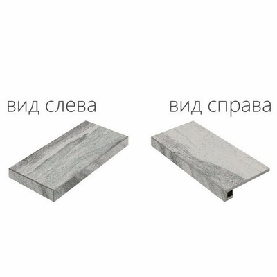 Ступень Climb Iron Scalino Ang.Sx (Угловая Левая) Nat 60x33