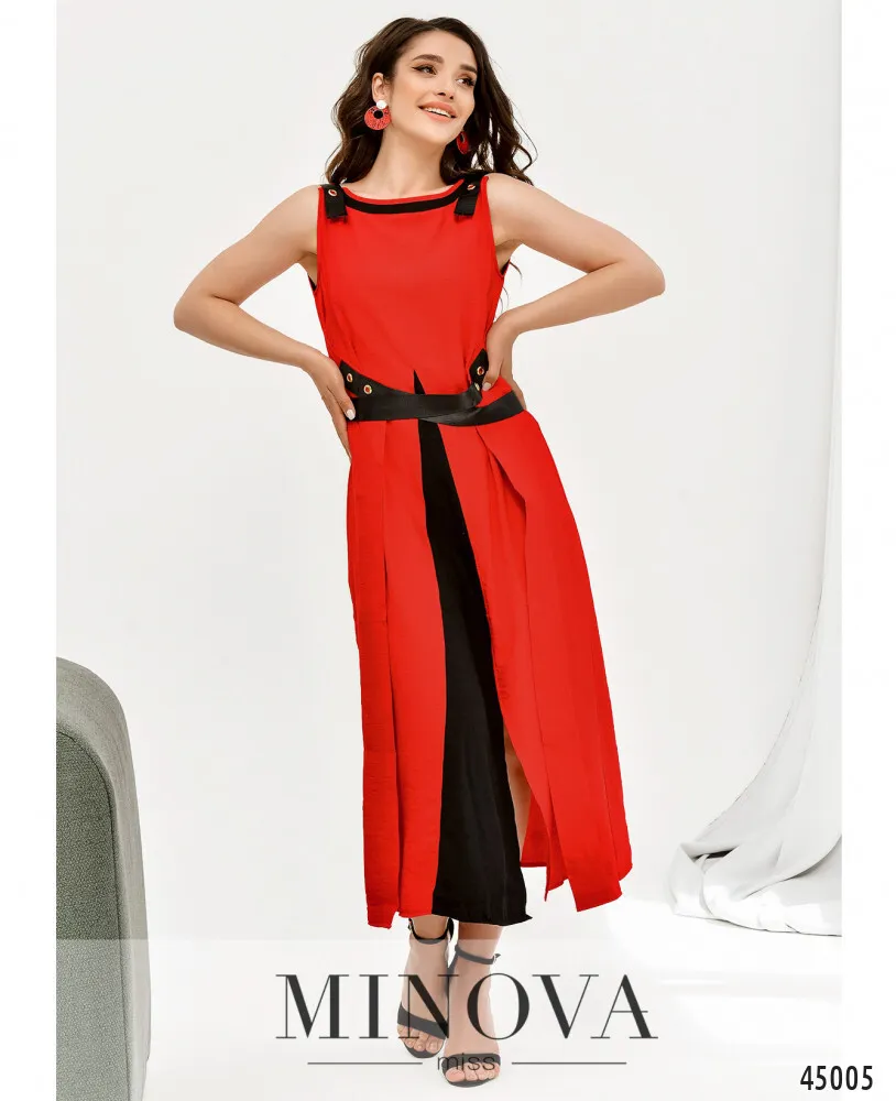 Платье 4128-красный Minova