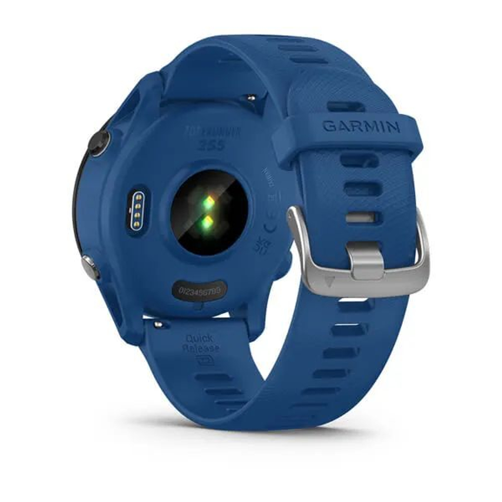 Смарт часы Garmin Forerunner 255 с синим ремешком