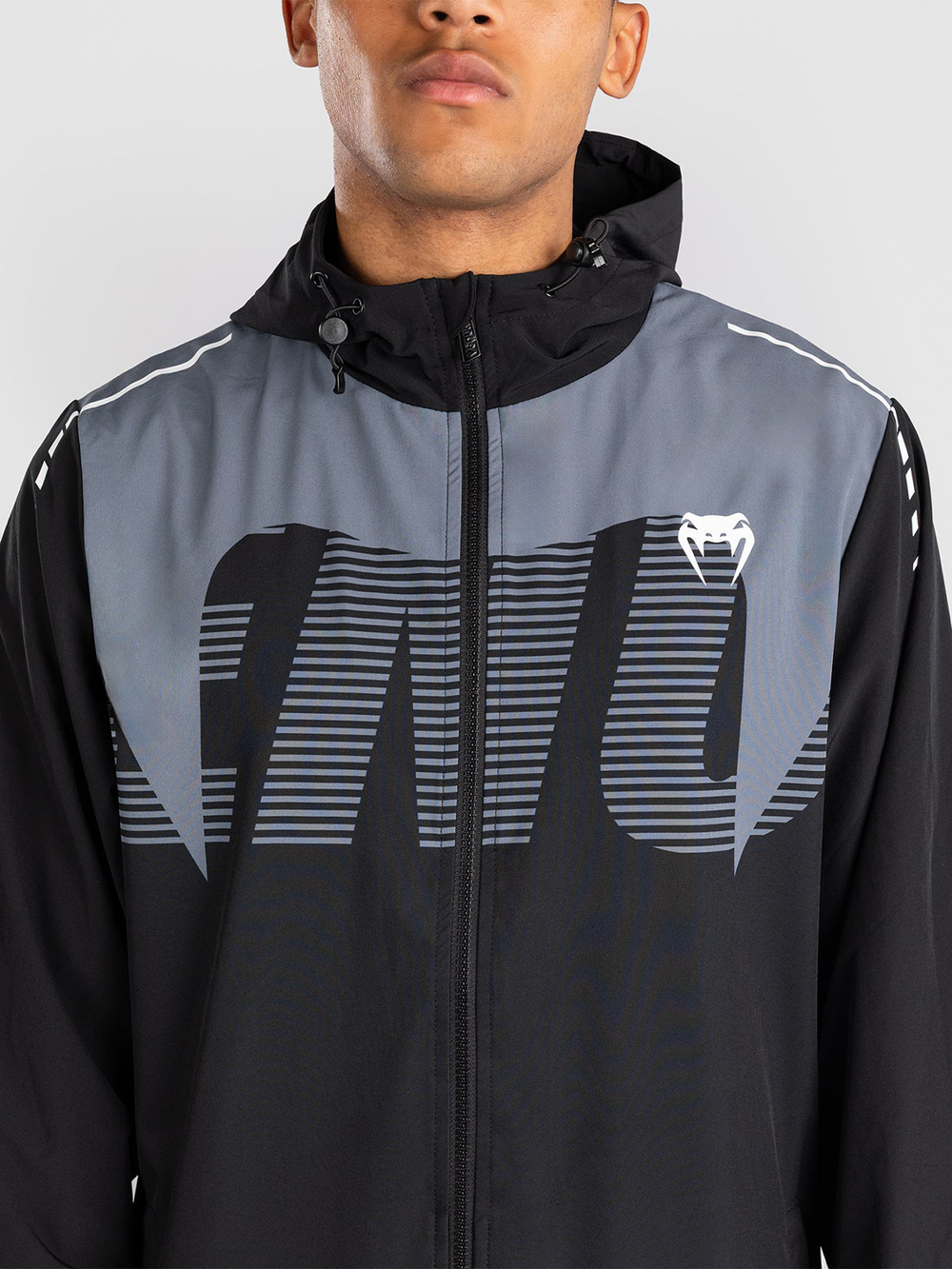 Ветровка Venum Adrenaline Black/Silver Grey