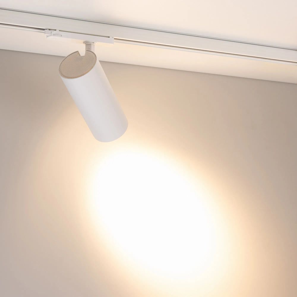 Светильник LGD-GERA-4TR-R90-40W Warm3000 (WH, 24 deg, 230V) (Arlight, IP20 Металл, 5 лет) 055159