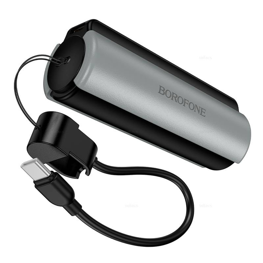 Borofone BJ87 Star портативный аккумулятор с фонариком и кабелем (5000mAh) (Краснодар склад)